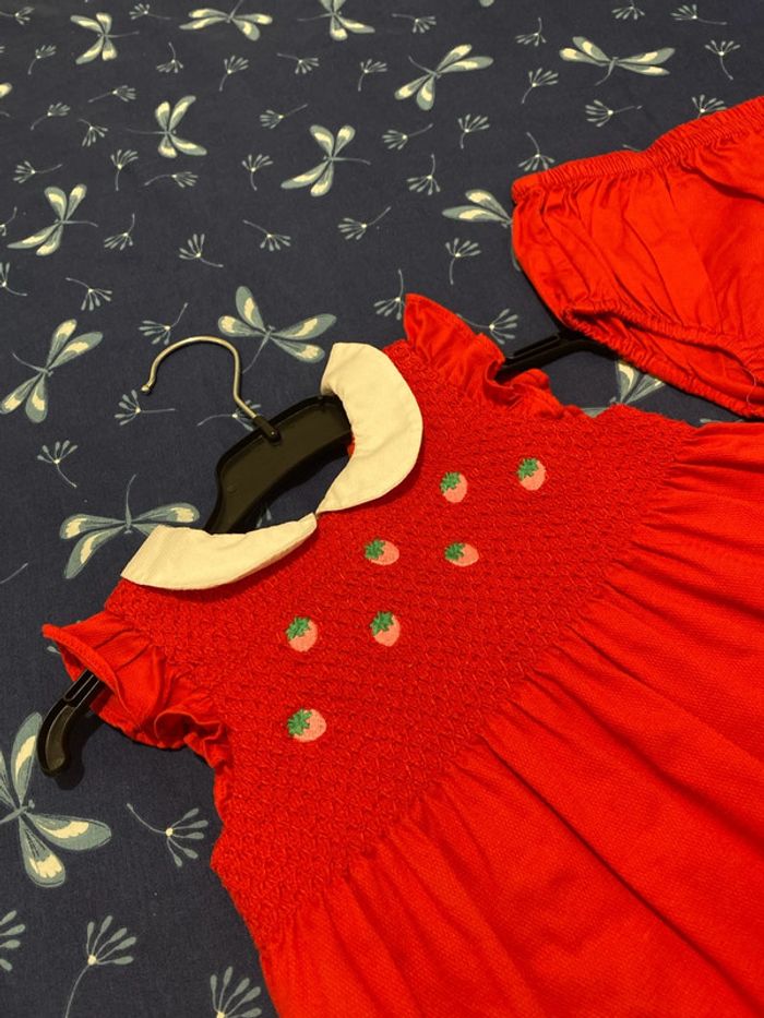 Robe + bloomer 6 mois sergent major - photo numéro 3