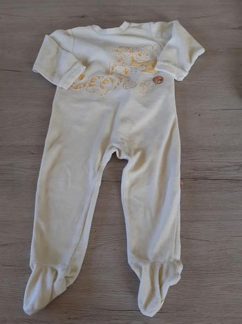 Pyjama jaune clair Disney, Winnie l Ourson