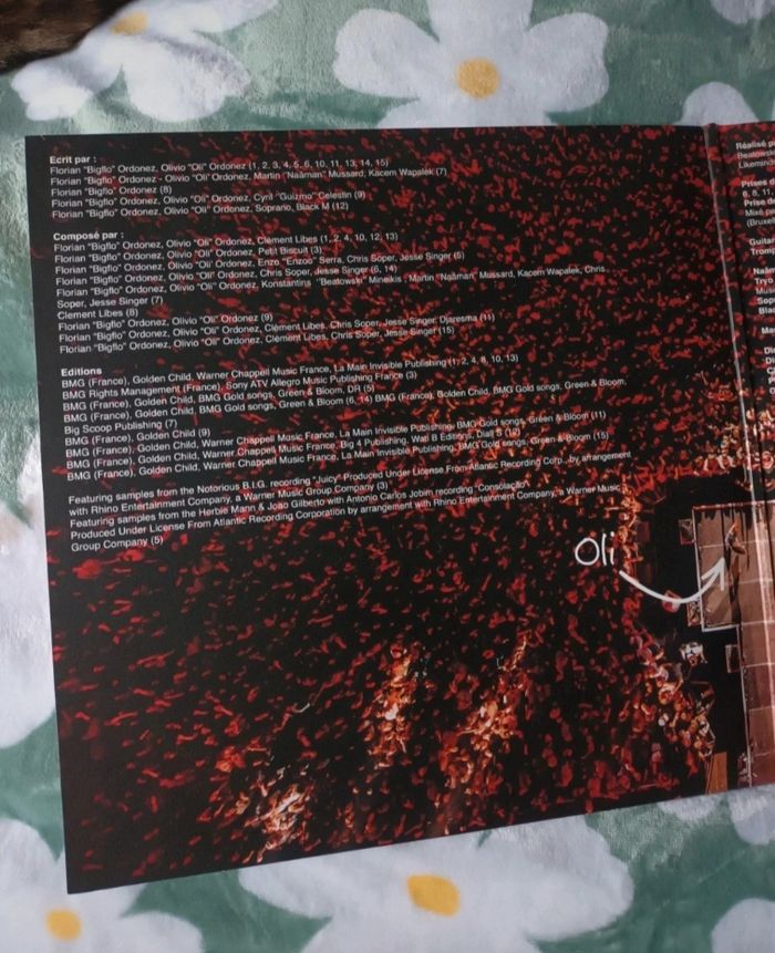 Double Vinyle | Bigflo & Oli " La Vie De Rêve " 💐 - photo numéro 3