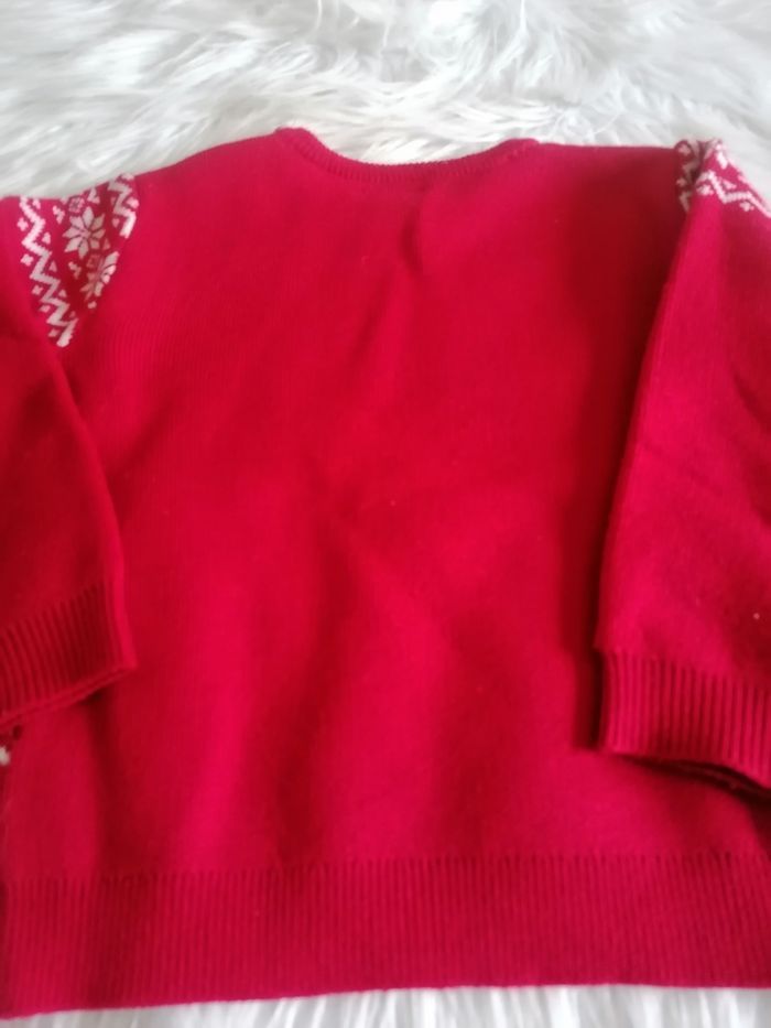 Pull marie aristochat rouge 3ans - photo numéro 4