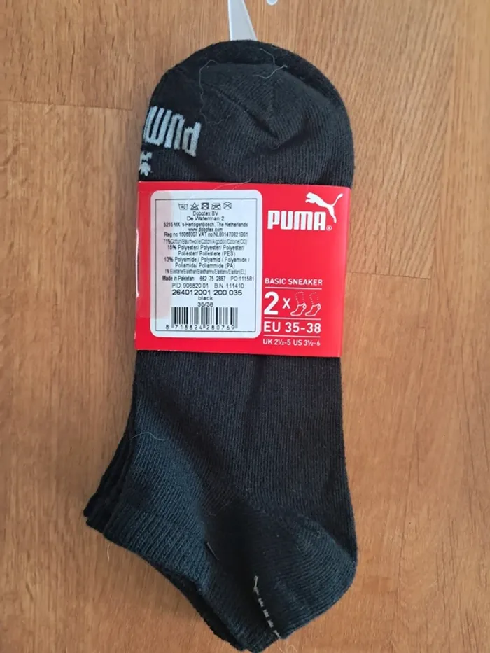 Chaussettes Nike puma 35/38 neuves - photo numéro 3