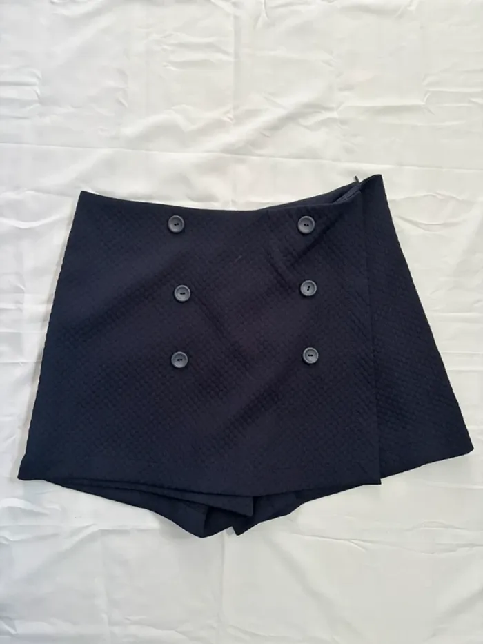 Falda pantalón azul marino - photo numéro 4