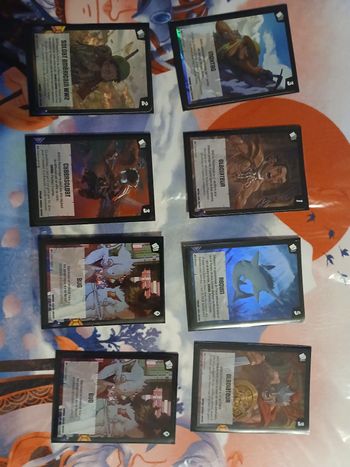 Lot de cartes wankul