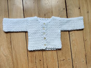 Gilet tricoté fait main