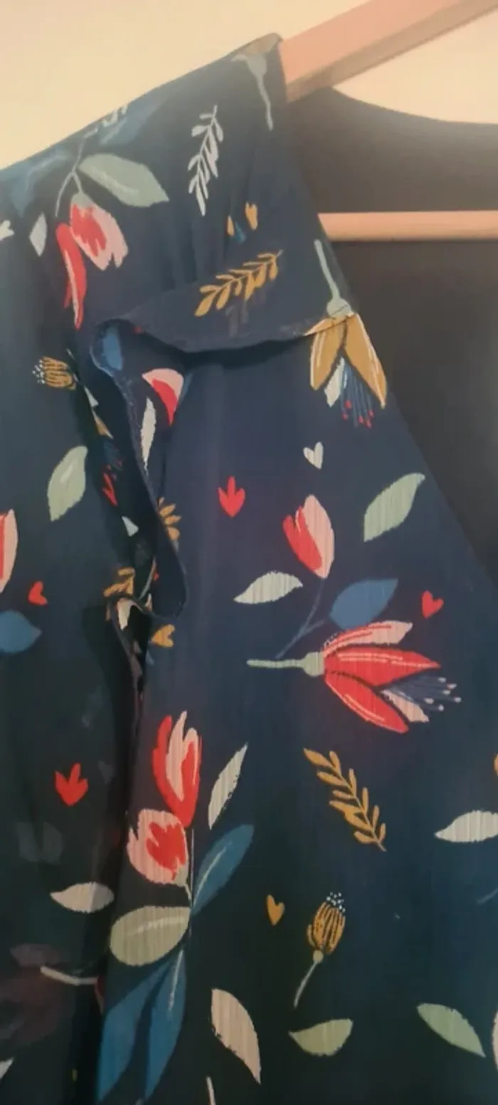 Blouse marine I.Code - photo numéro 3