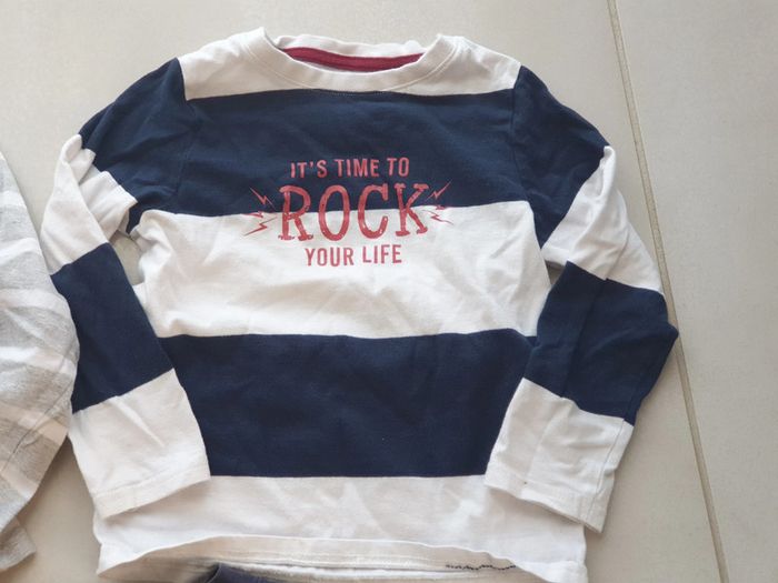 3 t-shirts manche longue 5 ans n°1 - photo numéro 3