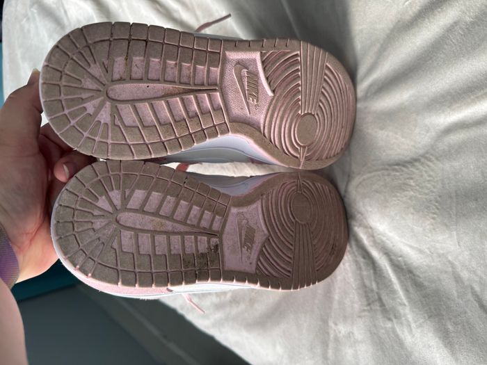 basket - Dunk rose et blanc - photo numéro 7