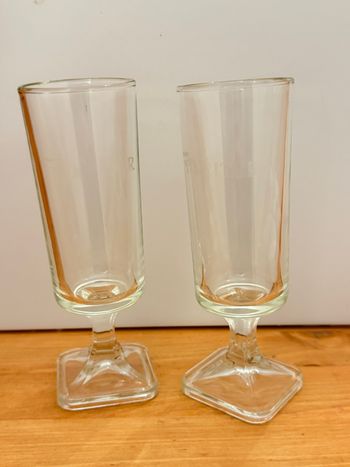 2 coupes a champagne vintage Kriter 