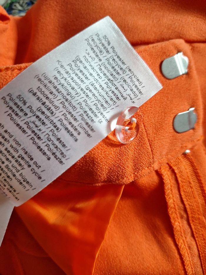🧡 Pantalon orange femme Cream ,taille 38 🧡 - photo numéro 8