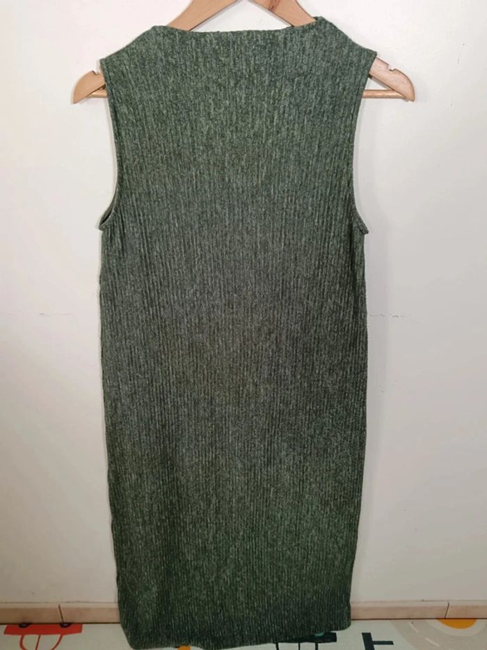C3 robe vert Zara S - photo numéro 2