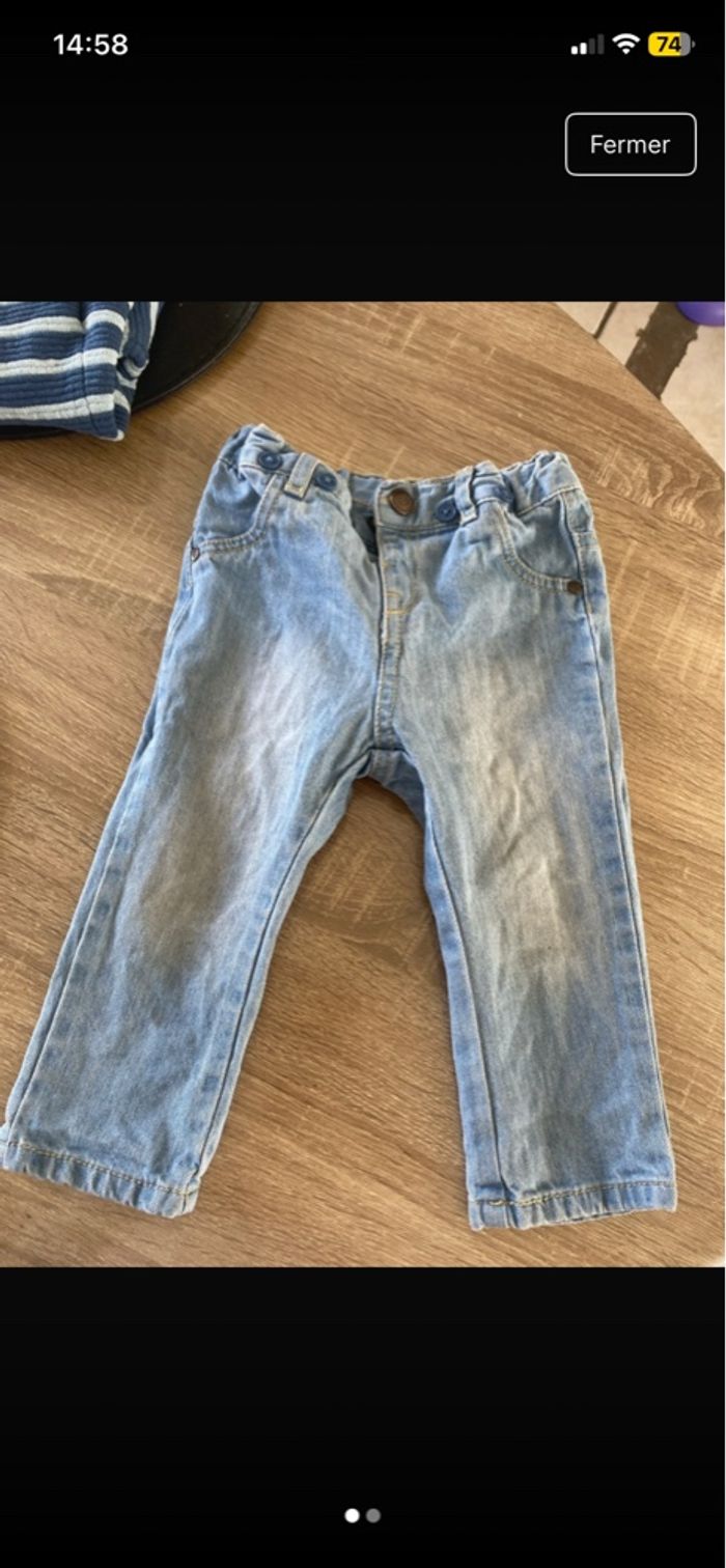 Jeans bébé garçon - photo numéro 2