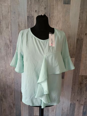 Blouse Morgan couleur aqua 42