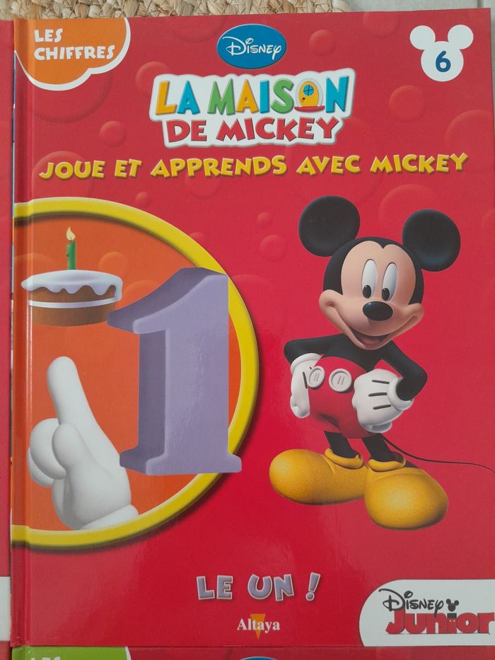 Lot 4 livres la maison de Mickey - photo numéro 3