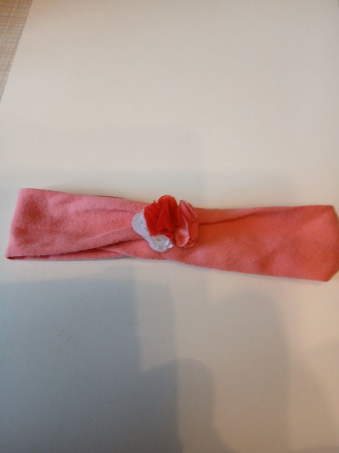 Bandeau filles corail