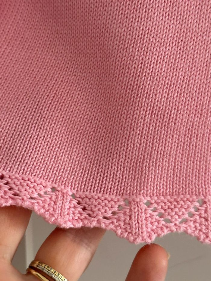 Boléro / gilet rose - photo numéro 3