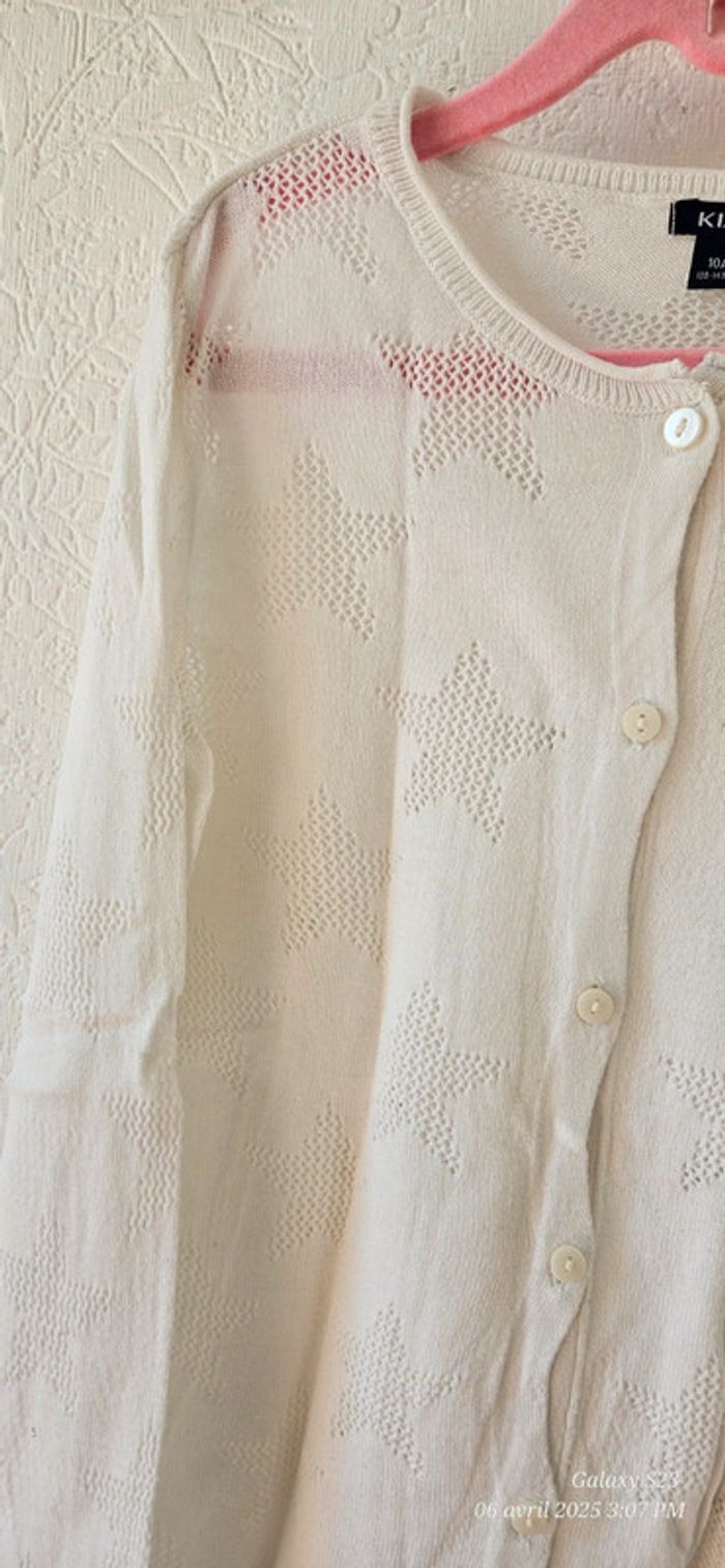 Gilet fin boutonné 10A - photo numéro 3