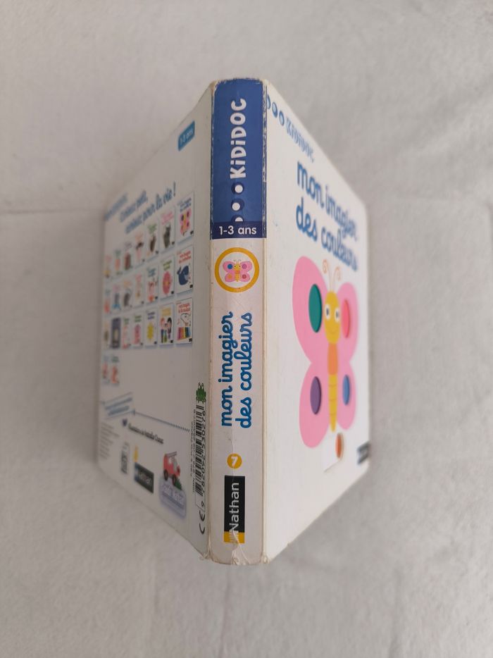 Livre Kididoc Mon imagier des couleurs Nathan - photo numéro 8