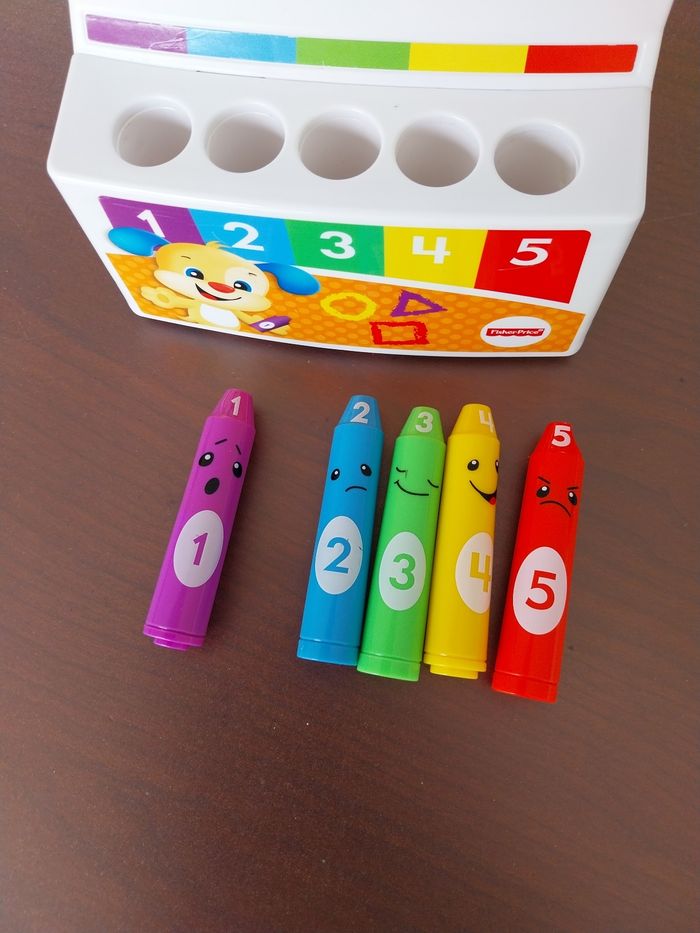 Les crayons émotions  Fischer price - photo numéro 2