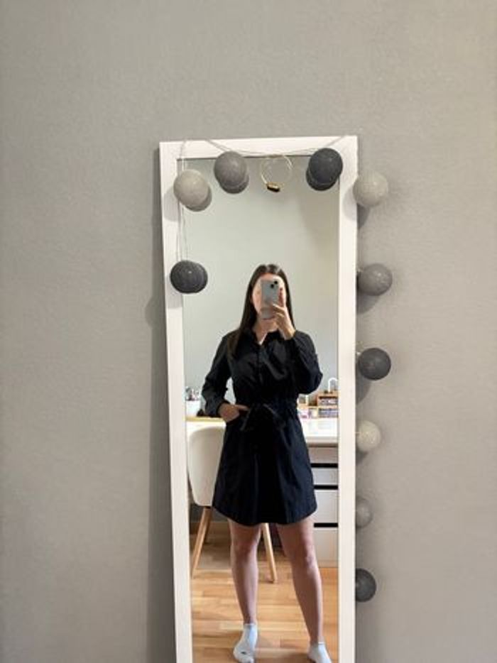 Robe chemise noire - photo numéro 2