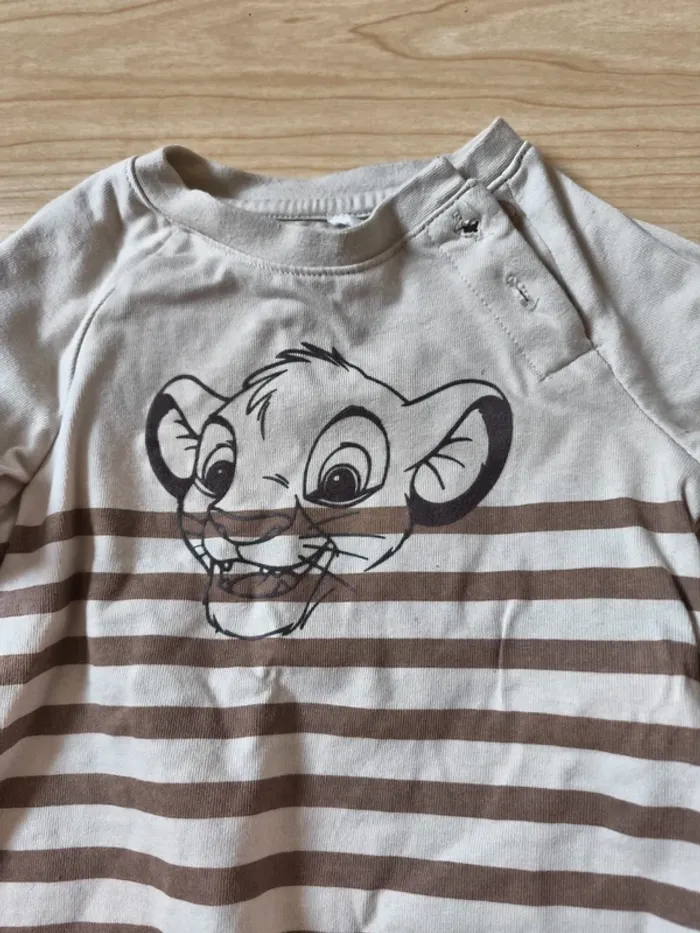 T-shirt léger simba - photo numéro 2