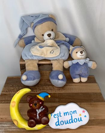 DDC186 doudou et compagnie ours 🐻