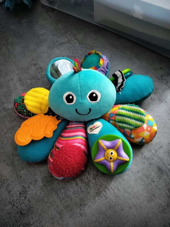 Jouet d'éveil Pieuvre colorée