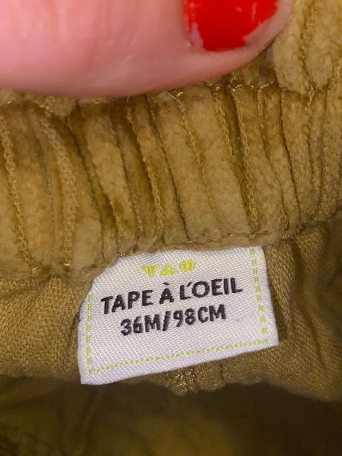 Short velours tape à l’œil - photo numéro 2