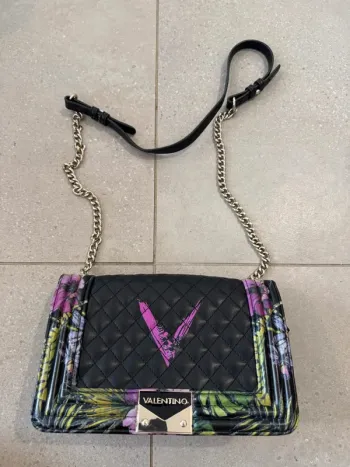 Sac à bandoulière multicolore Mario Valentino SPA, bon état mais quelques marques d'usures , 25*16cm