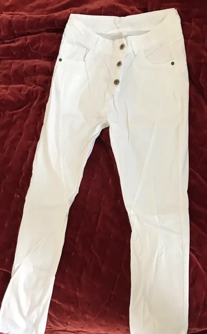#Super pantalon blanc neuf !#