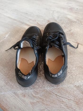 Chaussures à lacets cuir