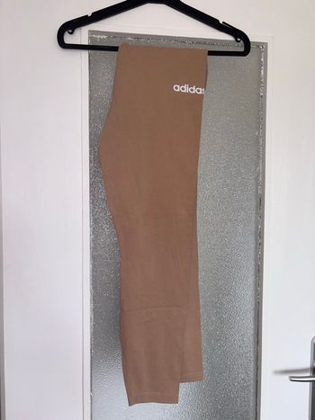 Leggings de sport Adidas beige femme taille L