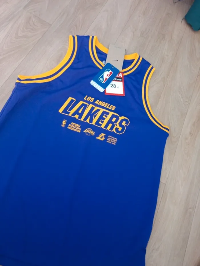 Tee shirt débardeur Nike Lakers - photo numéro 2