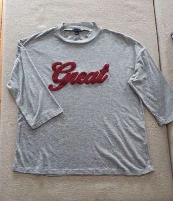 Tee-shirt manches 3/4 à rayures Great Kiabi