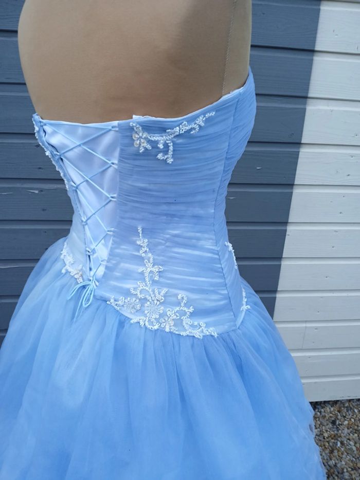 unique, robe de mariée ou de fiançaille ou de bal taille 40/42 - photo numéro 11