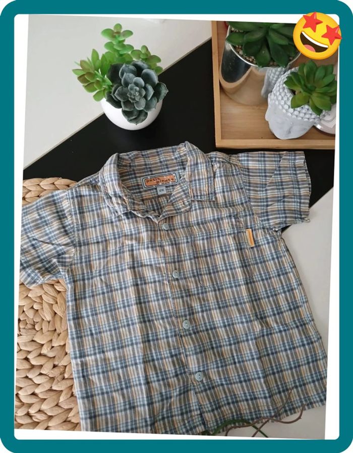 Chemise à carreaux garçon Taille 12 mois🌿🦊 - photo numéro 5