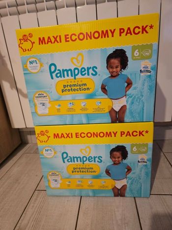 Pampers prenium protection taille 6