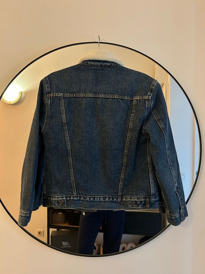Veste en jean et laine Levi's taille XXS - photo numéro 5
