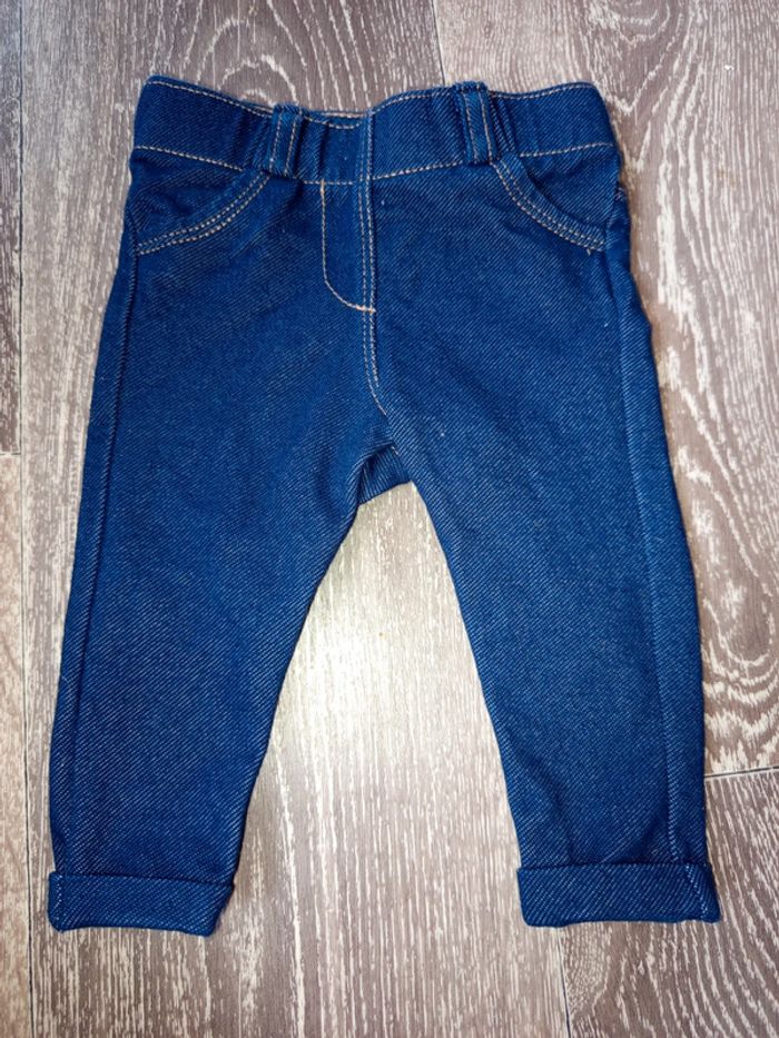 Legging bleu 3 mois kiabi