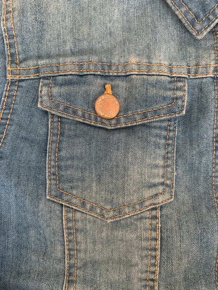 Veste en jean fille 12 ans . - photo numéro 3