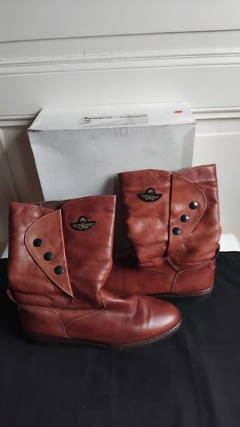 Bottines cuir et fourrées - TAMARIS - Taille 41