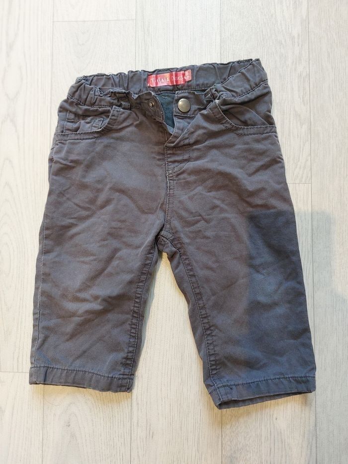 Lot 2 pantalons 12m/74cm - photo numéro 5