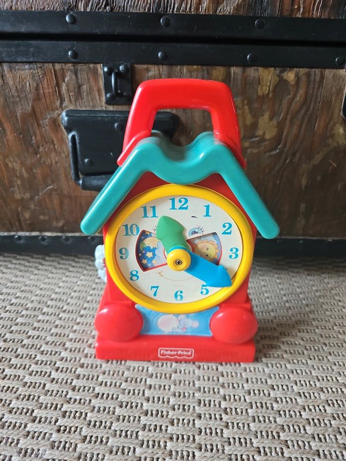 Réveil musical fisher price vintage