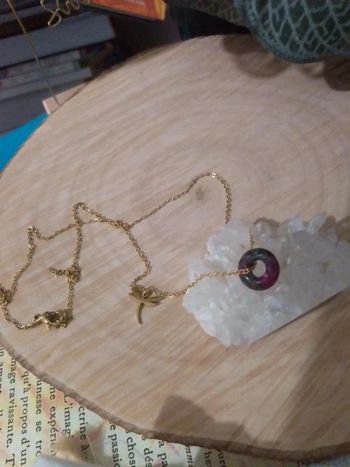 Collier rubis sur zoisite