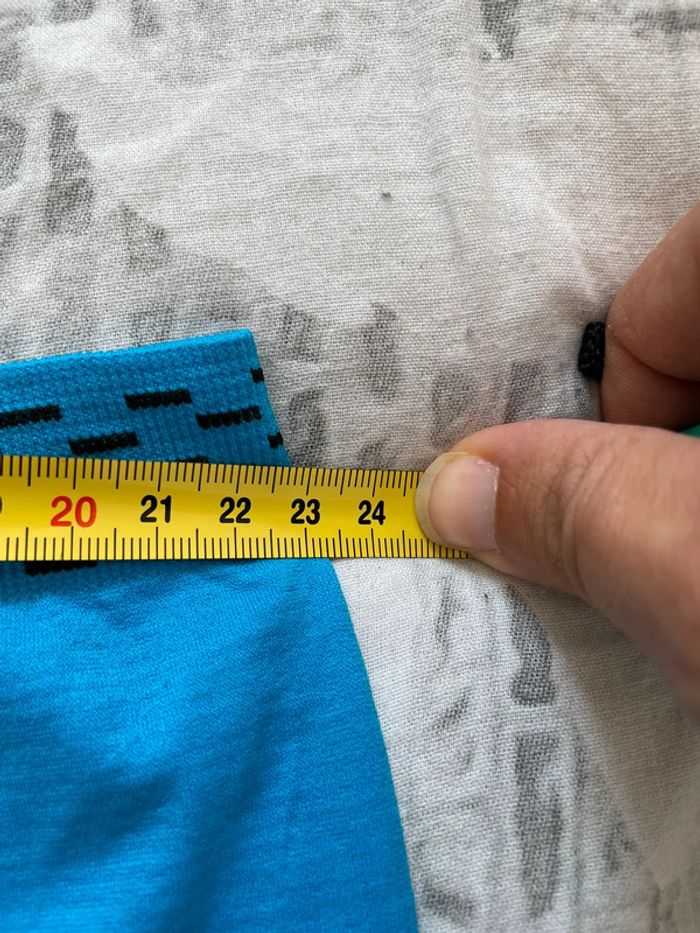 Boxer bleu neuf « fabriqué par papa et maman taille 2 ans - photo numéro 4