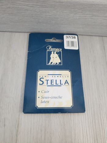 Demi semelle en cuir Stella Famaco taille 37-38