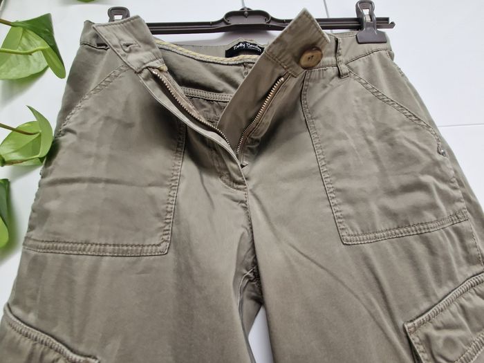 Pantalon cargo kaki  Betty Barclay - photo numéro 3