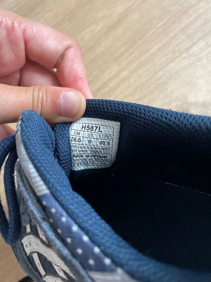 Asics gel lyte 3 bleu marine - photo numéro 6