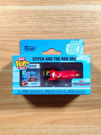 Funko Bitty Pop! Rides - Stitch and The Red One