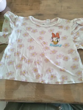 Tee shirt large fille 8 ans