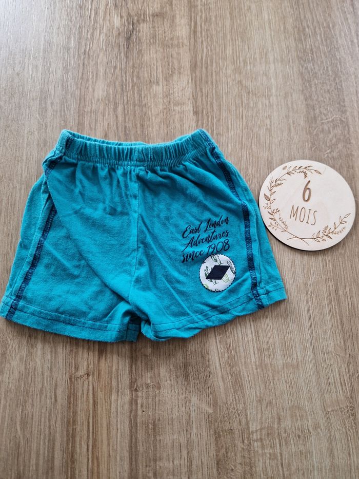 Short Bébé Garçon Lee Cooper Turquoise 6 Mois (East London Adventure)
